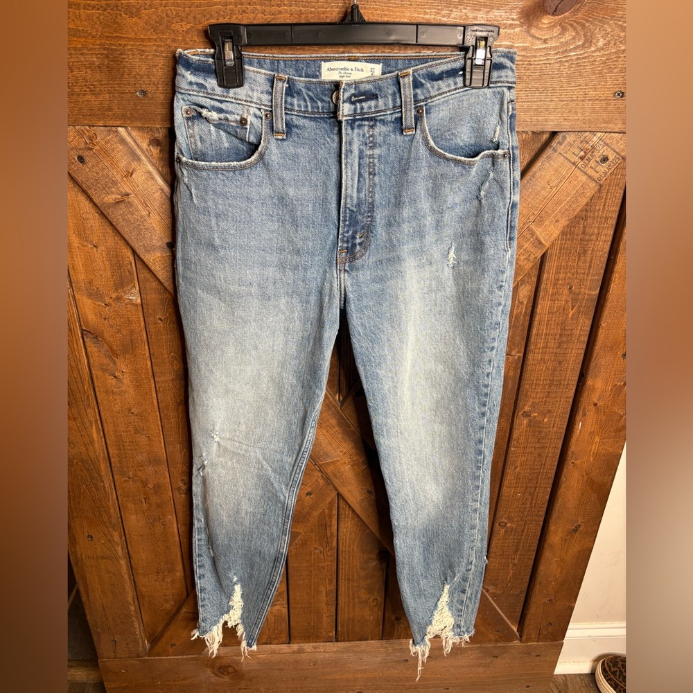 Abercrombie & Fitch high rise jeans